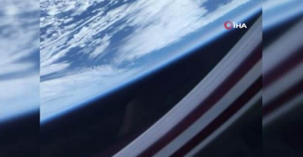 Uzaya Çıkan SpaceX Astronotu Dünya’nın Fotoğrafını Çekti