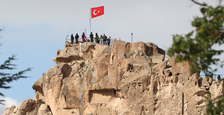 Uçhisar Kalesi, Kapadokya'nın Turizm Cenneti