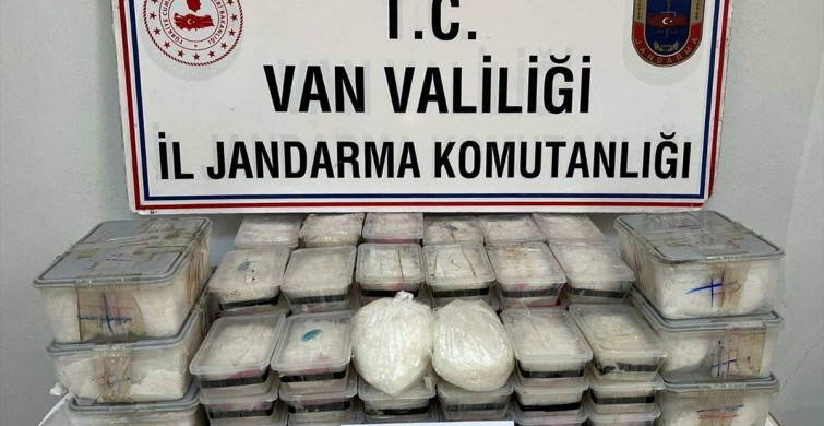 Van'da Büyük Uyuşturucu Operasyonu: 71 Kilo 629 Gram Ele Geçirildi