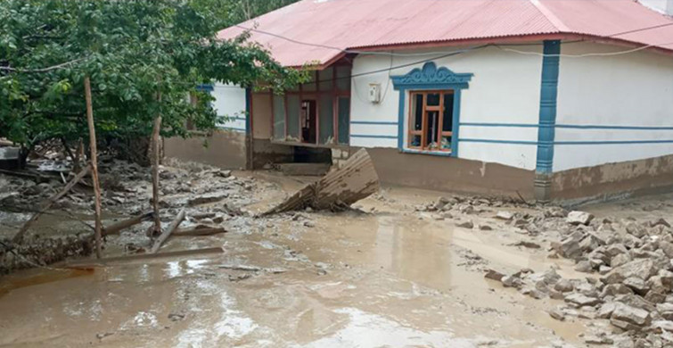 Van Başkale'de Sel Felaketi