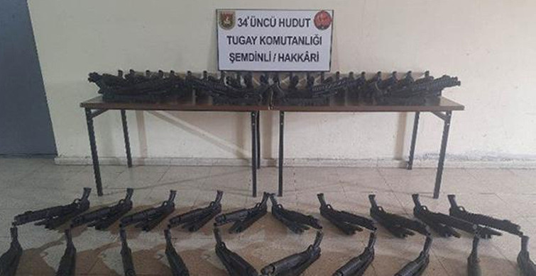 Van ve Hakkari'de Silah ve Mühimmat Ele Geçirildi