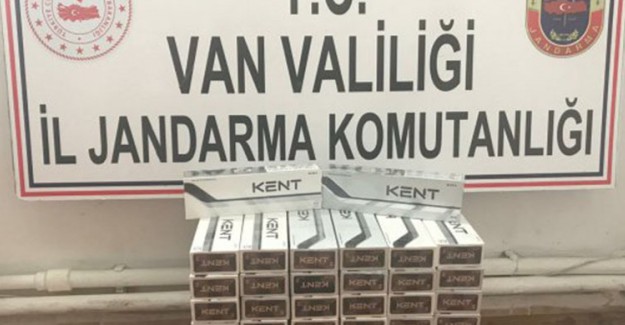 Van'da 1060 Paket Kaçak Sigara Ele Geçirildi