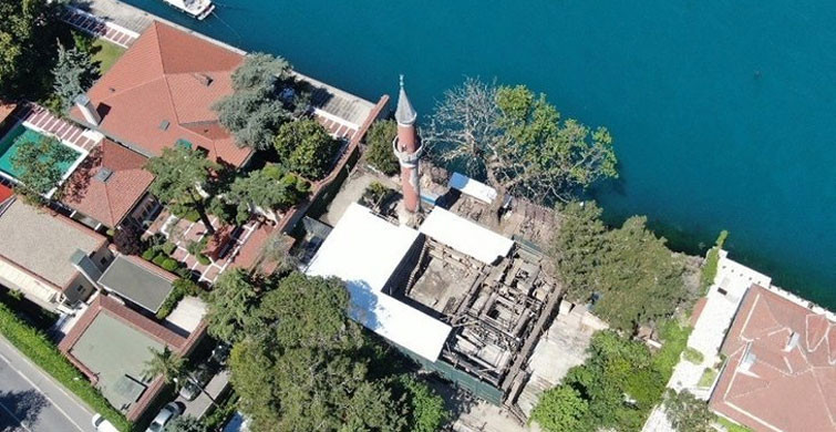 Vaniköy Camii 6 Ay Aradan Sonra Havadan Görüntülendi