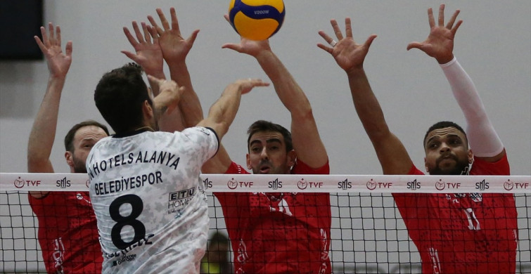 Voleybolda Heyecan Dorukta: ON Hotels Alanya Belediyespor, İstanbul Gençlikspor’u Yendi