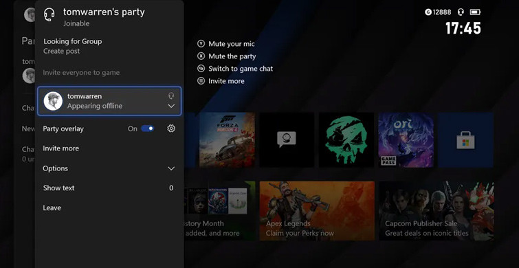 Xbox Grup Sohbet'i Ücretsiz Oldu