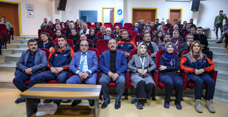 Yangın Tatbikatı Van YYÜ Dursun Odabaş Tıp Merkezi'nde Gerçekleştirildi