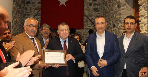 Yargıtay Başkanı İsmail Rüştü Cirit'e Hatay’da "Hemşehrilik Beratı" Verildi