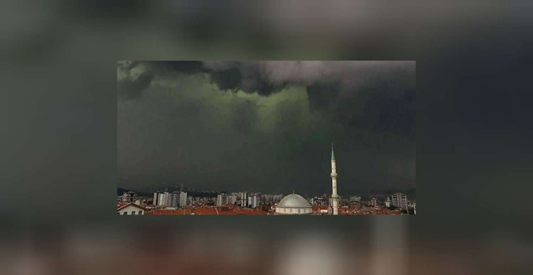 Yeşil bulut nedir, neden olur? MGM Ankara'da görülen yeşil bulutu açıkladı