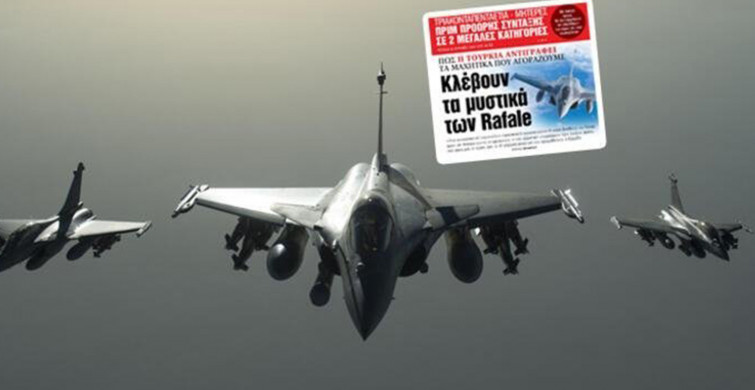 Yunan Basınının Yeni Rezilliği! Türkiye’nin Fransız Rafale Jetlerini Kopyaladığını İddia Etti!