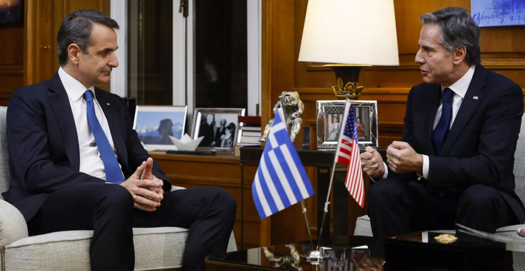 Yunanistan Başkanı ile ABD Dışişleri Bakanı bir araya geldi: Gündemlerinde deprem felaketi vardı