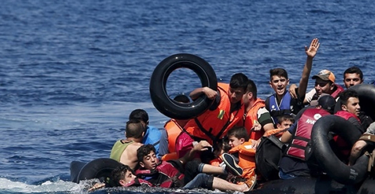 Yunanistan Şaşırtmıyor! Türk Sularına İtilen 26 Göçmen Kurtarıldı