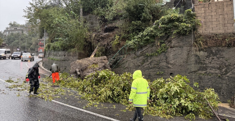 Zonguldak'ta Şiddetli Yağışlar Hayatı Olumsuz Etkiliyor