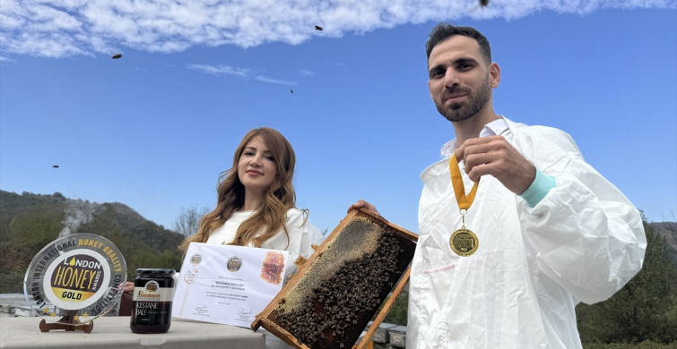 Zonguldaklı Çift, Londra'da Altın Bal Ödülü Kazandı