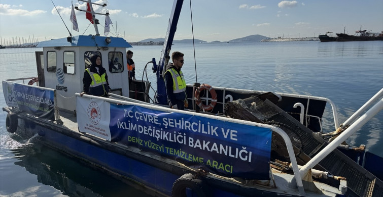 İstanbul'da Deniz Yüzeyi Temizleme Faaliyetleri