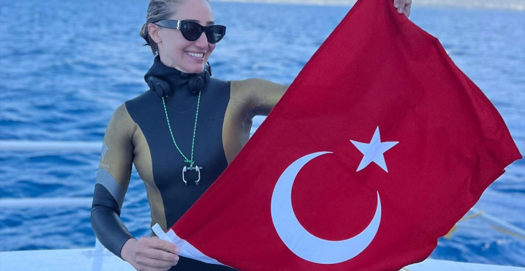 Şahika Ercümen, Serbest Dalışta İki Türkiye Rekoru Kırdı