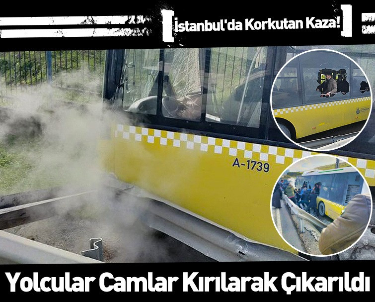 Sefaköy'de Feci İETT Otobüsü Kazası! Yolcular Camlar Kırılarak Çıkarıldı: Çok Sayıda Yaralı Var
