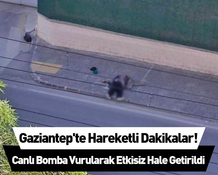 Son dakika! Gaziantep İl Emniyet Müdürlüğü önünde 'üzerimde bomba var' diye bağıran şahıs vuruldu