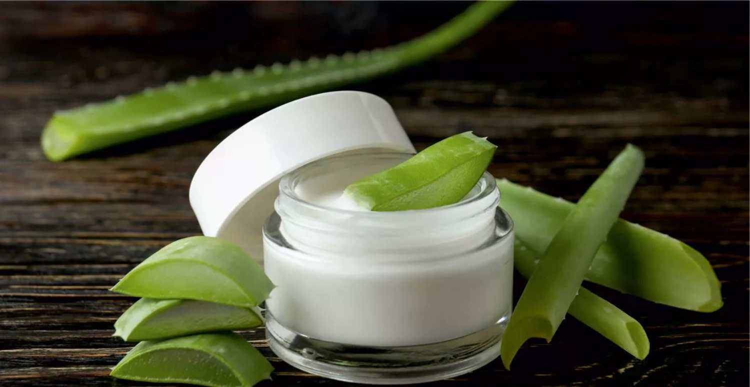 Aloe Vera maskesi