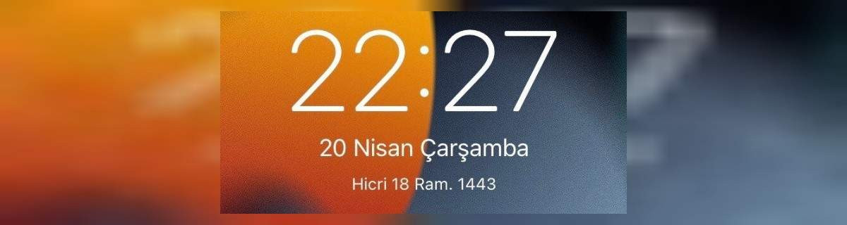 Apple Hicri Takvim neden yanlış