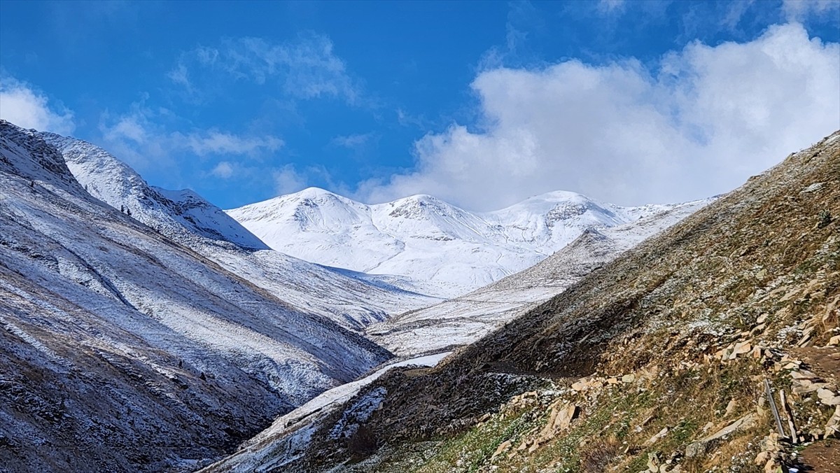 Artvin'de yüksek kesimlerde kar yağışı etkili olmaya devam ediyor. Şavşat'ta Arsiyan, Eskikale ve...