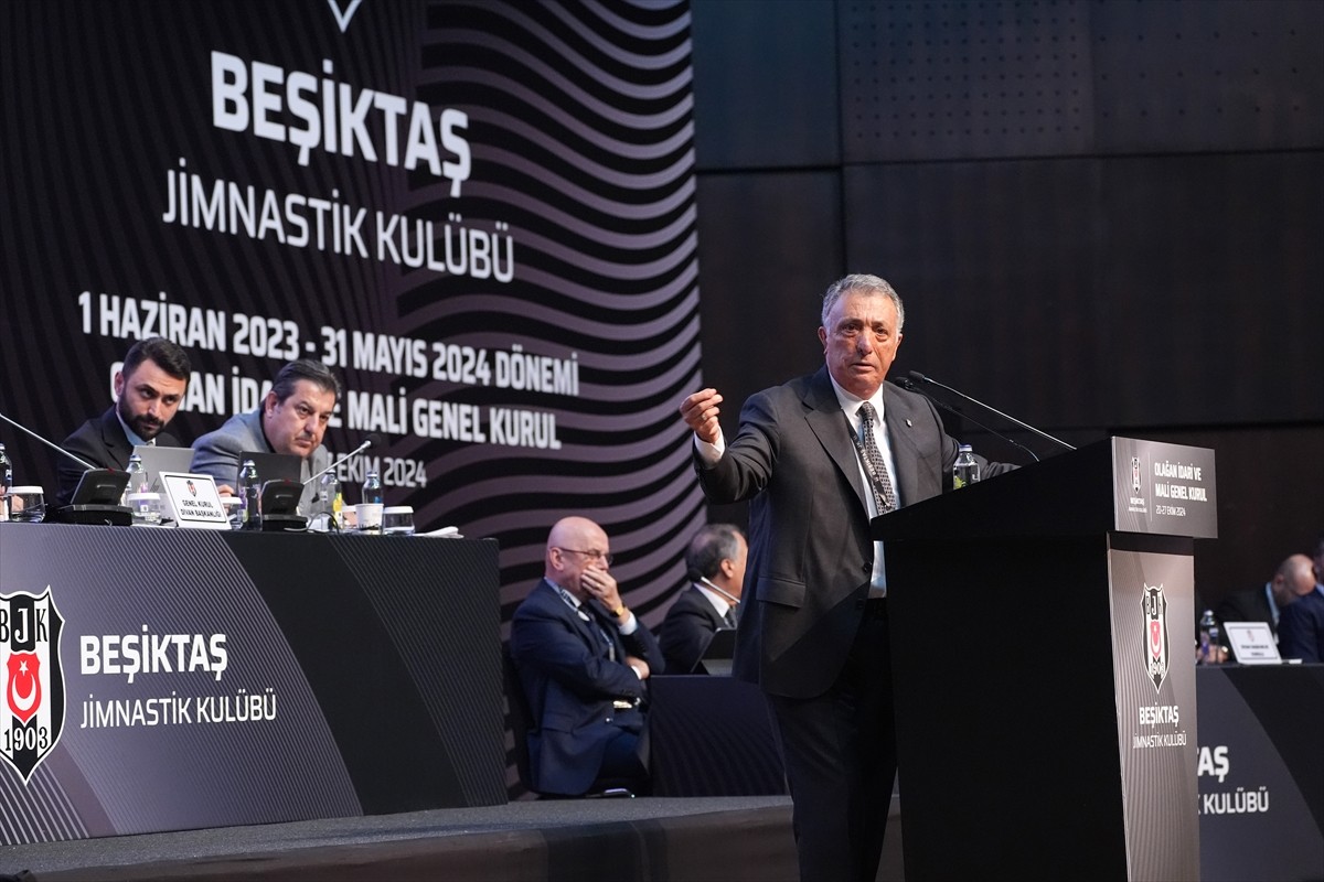 Eski Beşiktaş Kulübü Başkanı Ahmet Nur Çebi, ICC İstanbul Kongre Merkezi'nde gerçekleştirilen 2024...