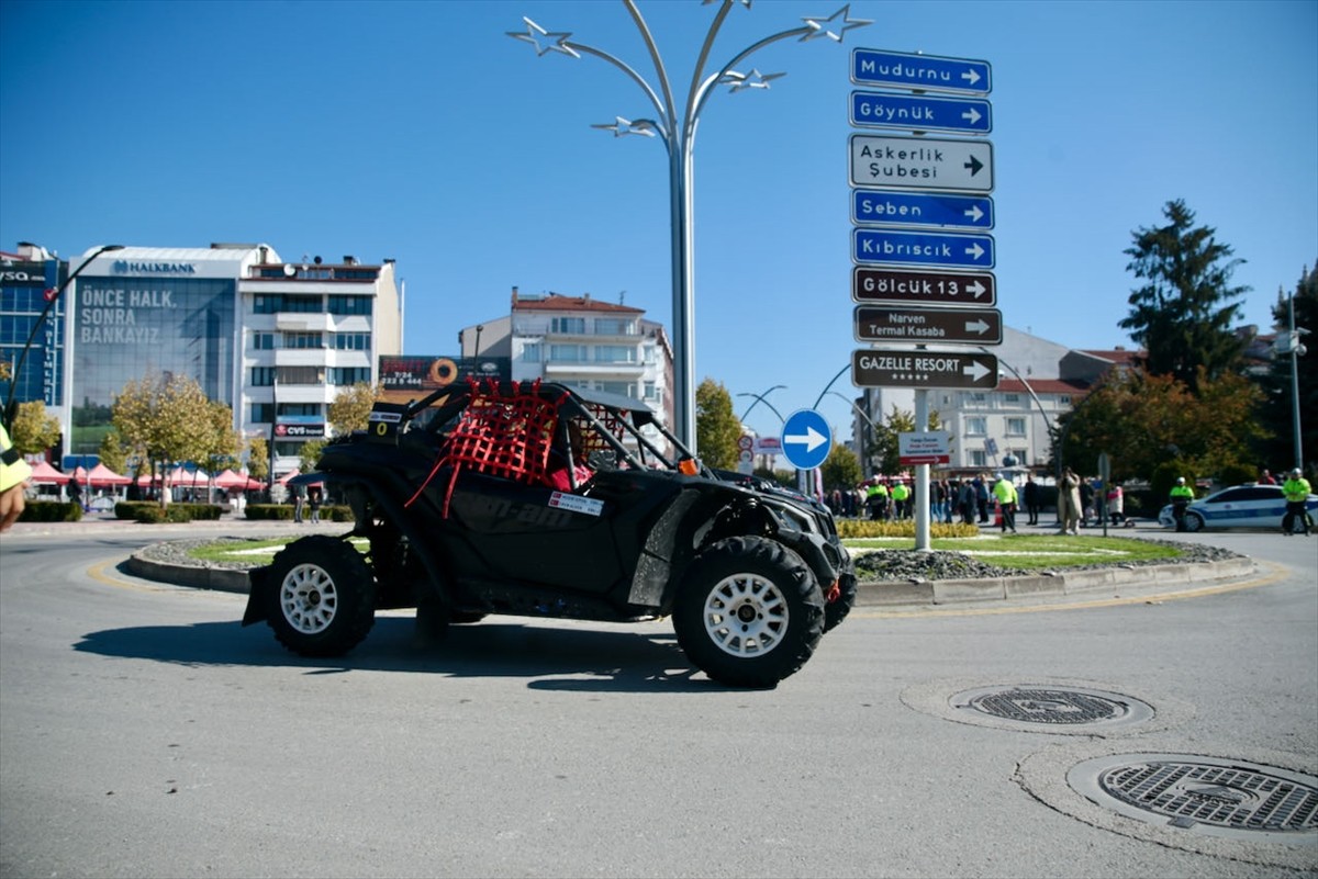 Türkiye Otomobil Sporları Federasyonu (TOSFED) tarafından Bolu'da düzenlenen 2024 Türkiye Baja...