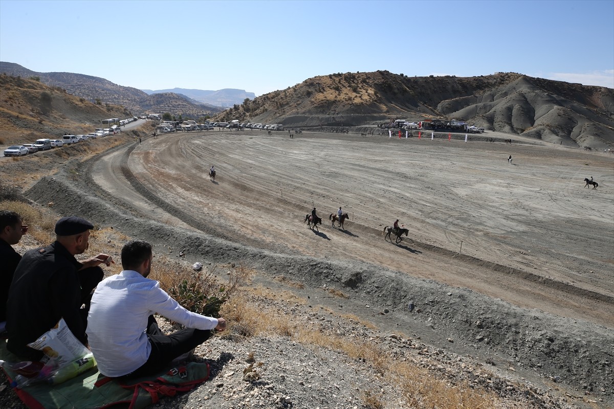 Mardin'in merkez Artuklu ilçesinde Gençlik ve Spor Bakanlığı, Valilik, Türkiye Geleneksel Atlı...