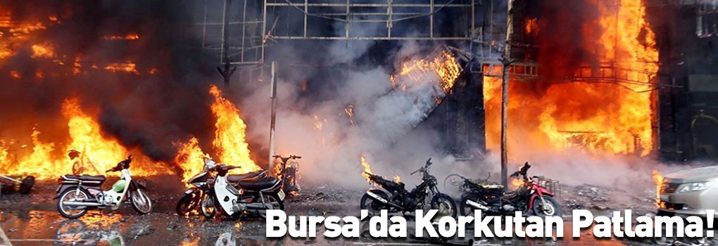 Bursa'da Buhar Kazanı Patladı!