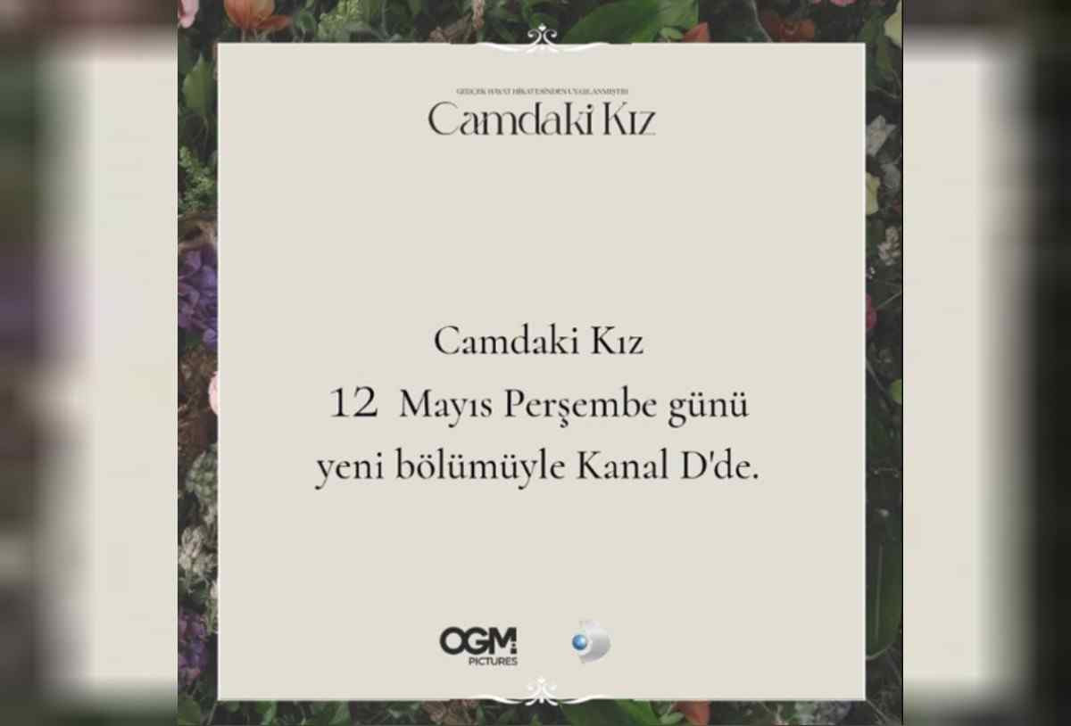 Camdaki Kız yeni bölüm tarihi