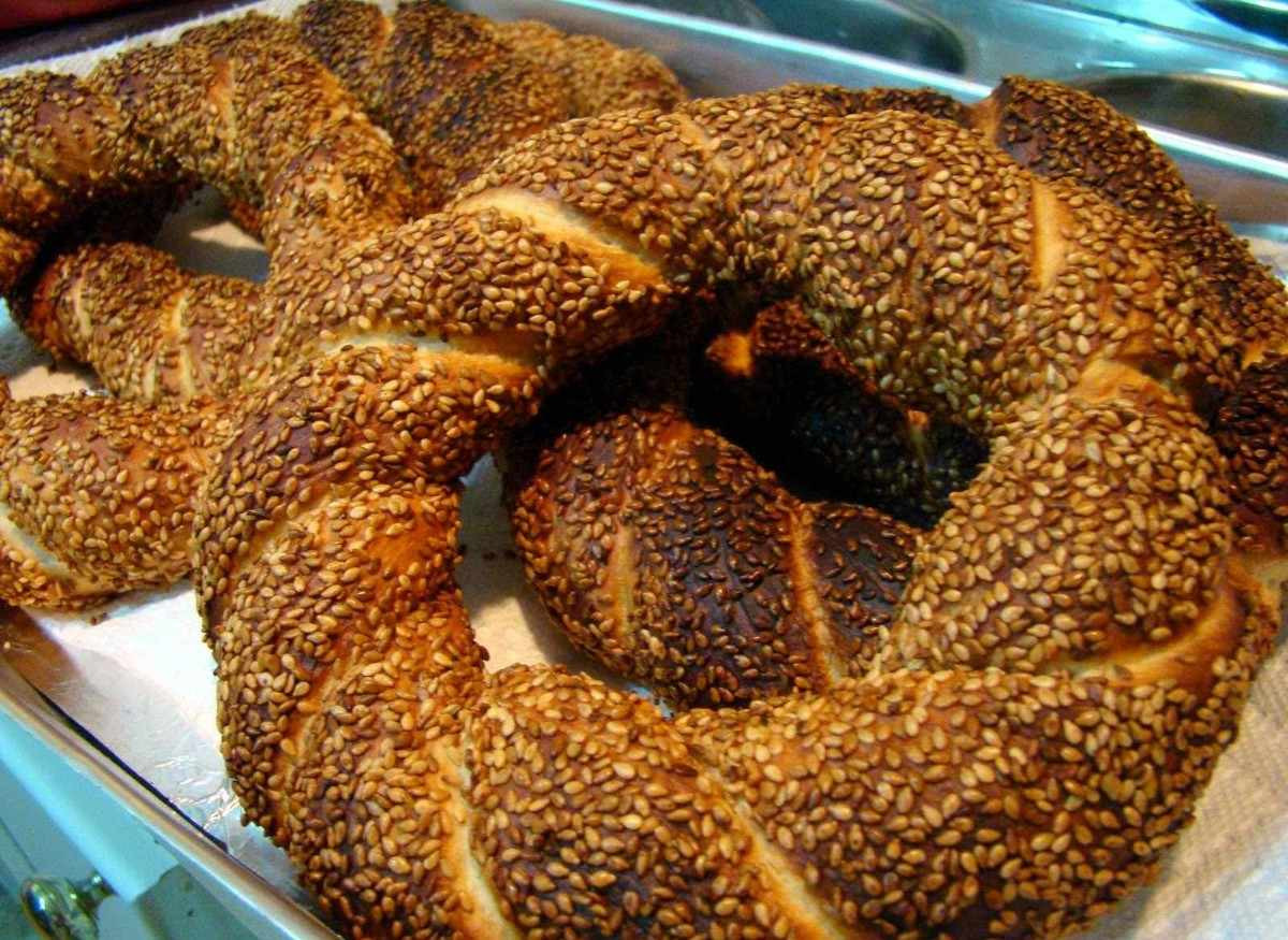 Evde simit yapımı