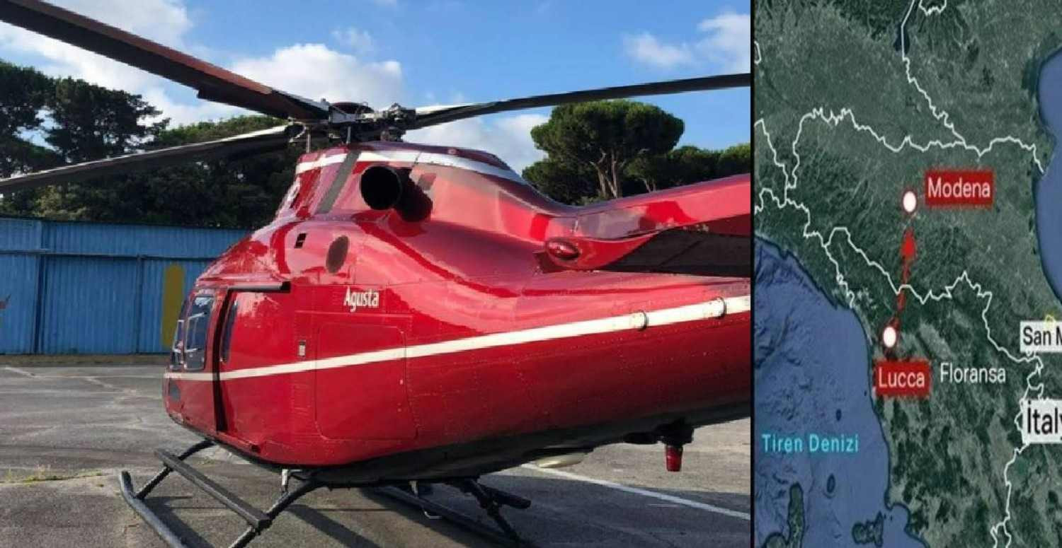 İtalya'da Düşen Helikopterdeki Yolcuların Kimlikleri Belli Oldu