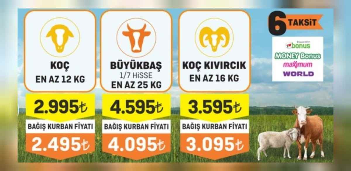 Migros, kurbanlık fiyatları