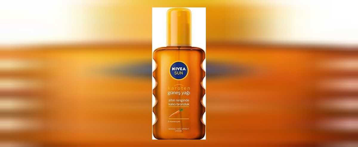 Nivea Sun bronzlaştırıcı yağı