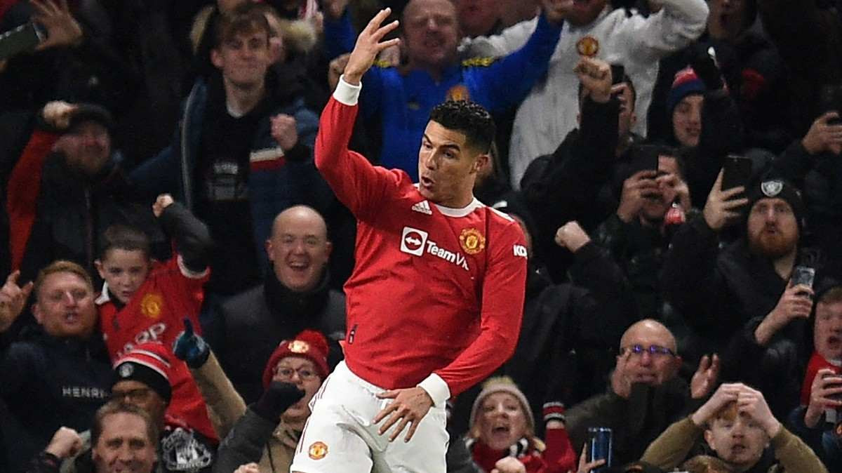 Ronaldo gol sevinci