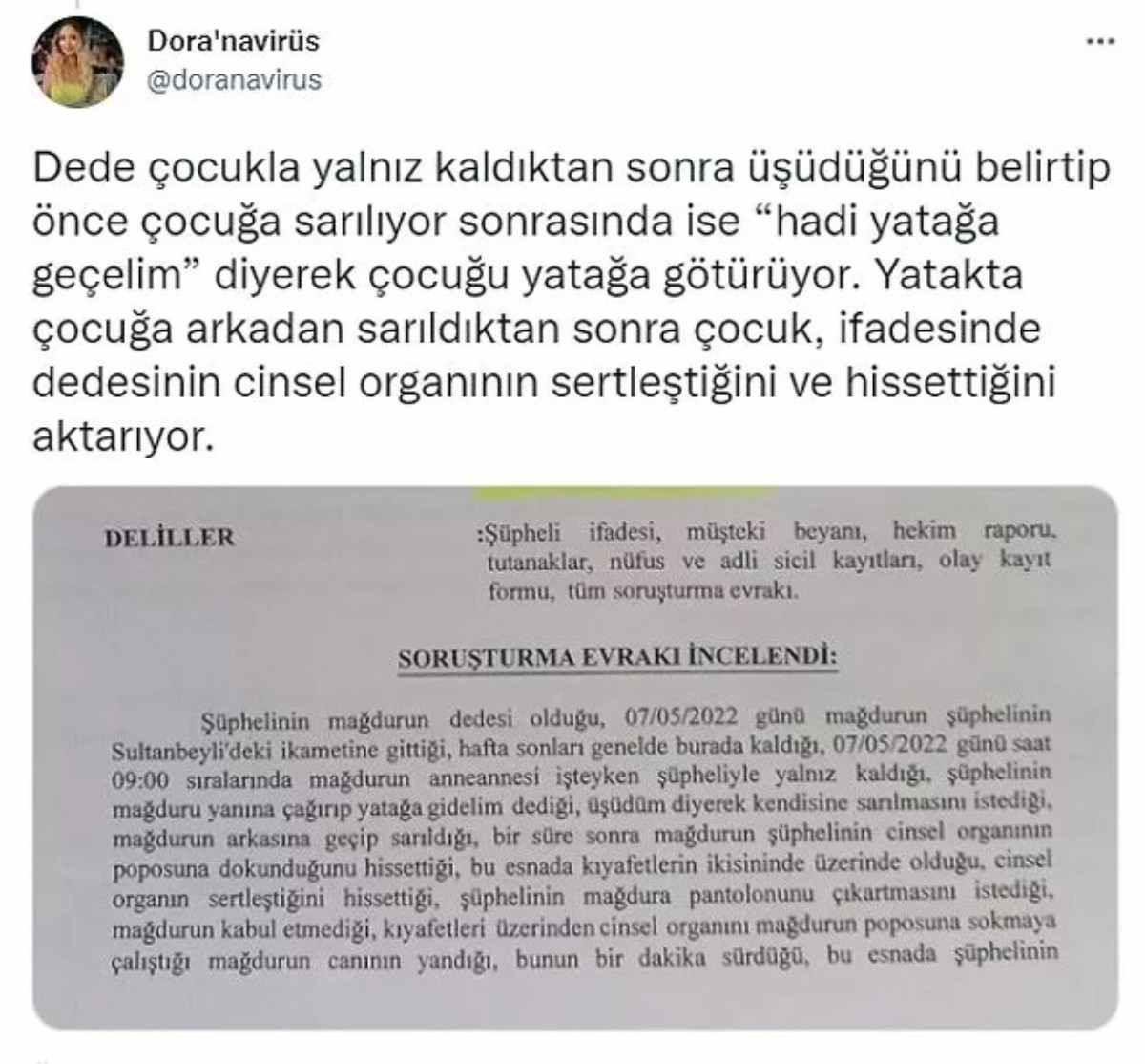 Sapıkdedetutuklansın