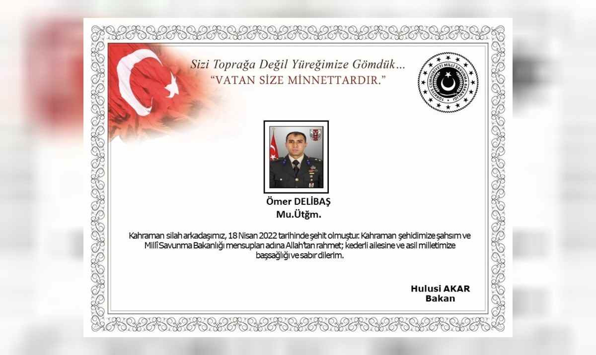 Şehit Ömer Delibaş kimdir