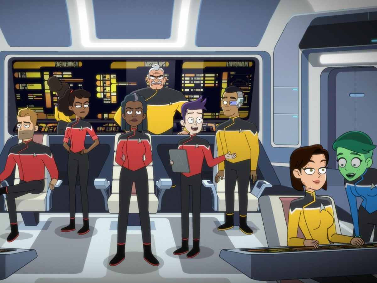 Star Trek Lower Decks dizisi konusu ve oyuncuları