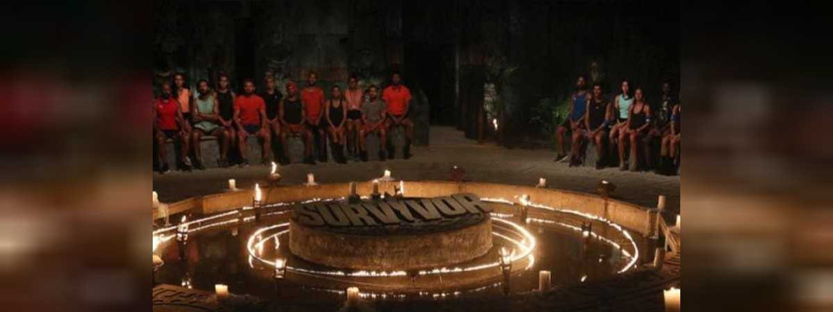 Survivor kırmızı ve mavi takım yarışmacıları