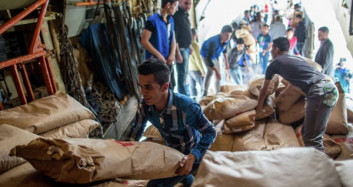 Afrin'de Sivil Halka İnsani Yardım