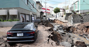 7.3 Büyüklüğündeki Depremin Görüntüleri