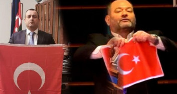 Türk Bayrağını Yırtan Yunan Vekile Azeri Vekilden Tepki