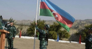 Azerbaycan Ordusu Ağdam'da Güvenliği Sağladı