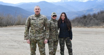 Aliyev Ailesiyle Şusa'yı Ziyaret Etti!