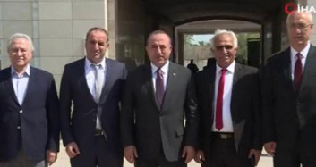 Bakan Çavuşoğlu Bağdat Büyükelçiliğinin Yeni Binasını Ziyaret Etti