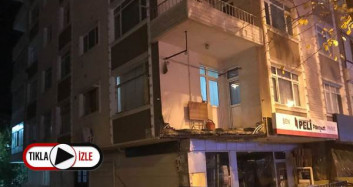İstanbul'da Evin Balkonu Çöktü