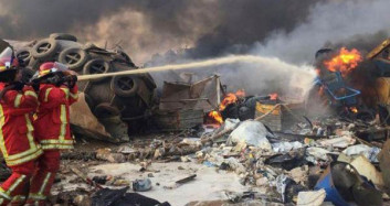 Beyrut'taki Patlamanın Yeni ve Net Görüntüleri Yayınladı