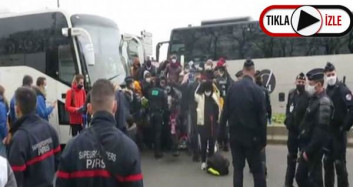 Fransa'daki Göçmen Kampı Boşaltıldı