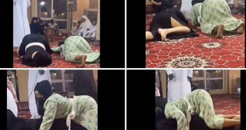 Böyle rezalet görülmedi! İslam'ın adını kirleten bir grup kişi camii içinde twerk yaptı