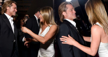 Jennifer Aniston ile Brad Pitt Yıllar Sonra Aynı Karede