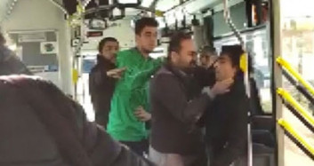 Bursa'da Özel Halk Otobüsünde Skandal